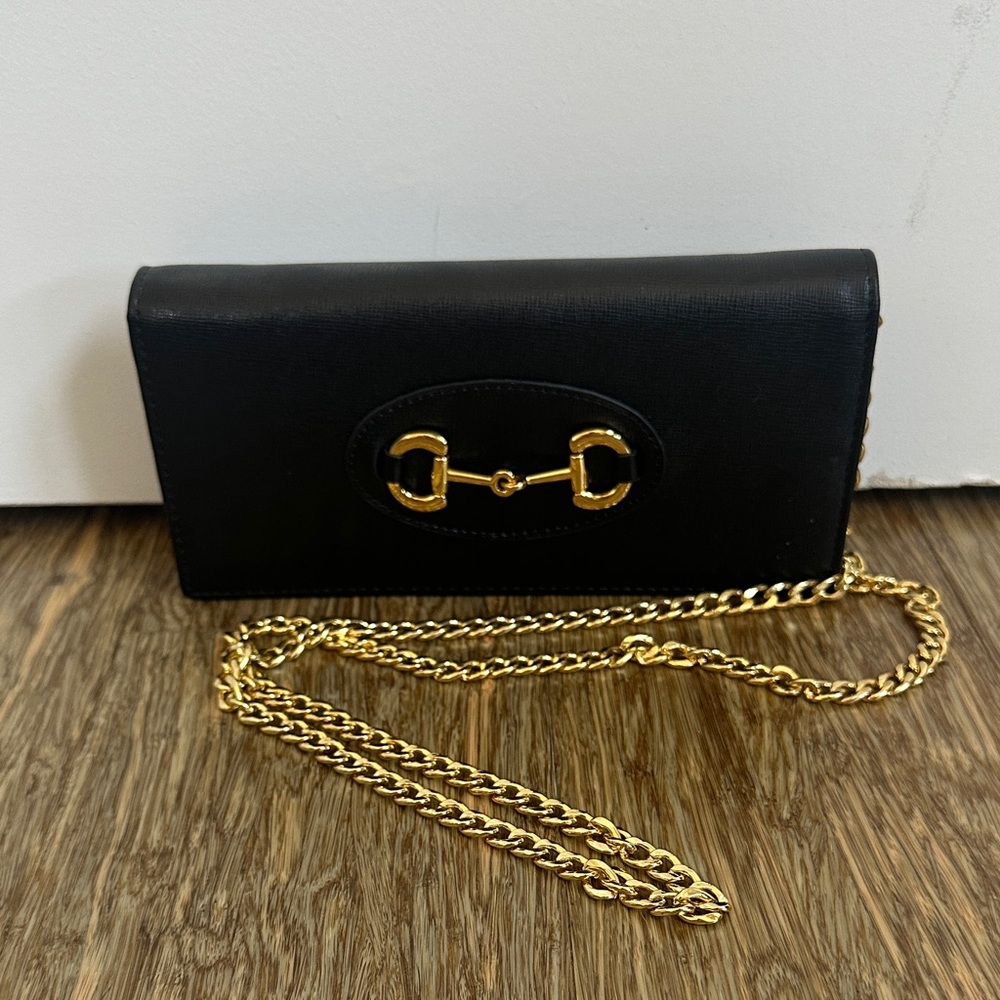 Tiffany & Fred Leather Clutch/Shoulder Bag